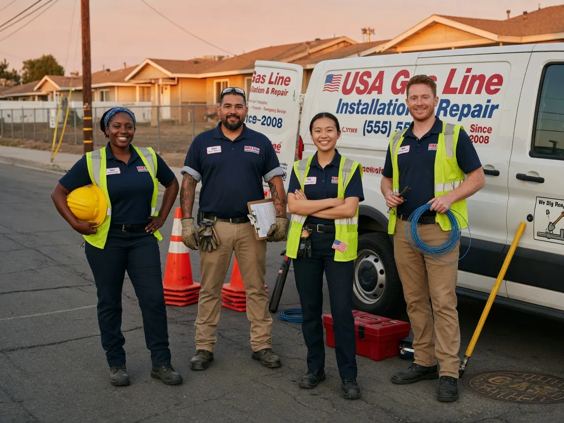 Gas Line Installation company in Pilot Hill, CA